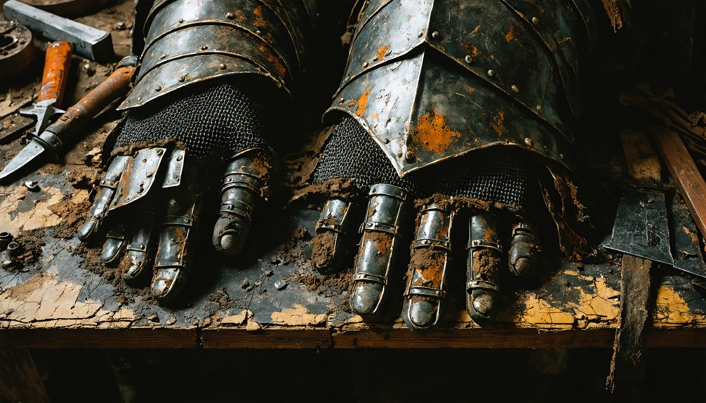 controlled distressing for authenticity