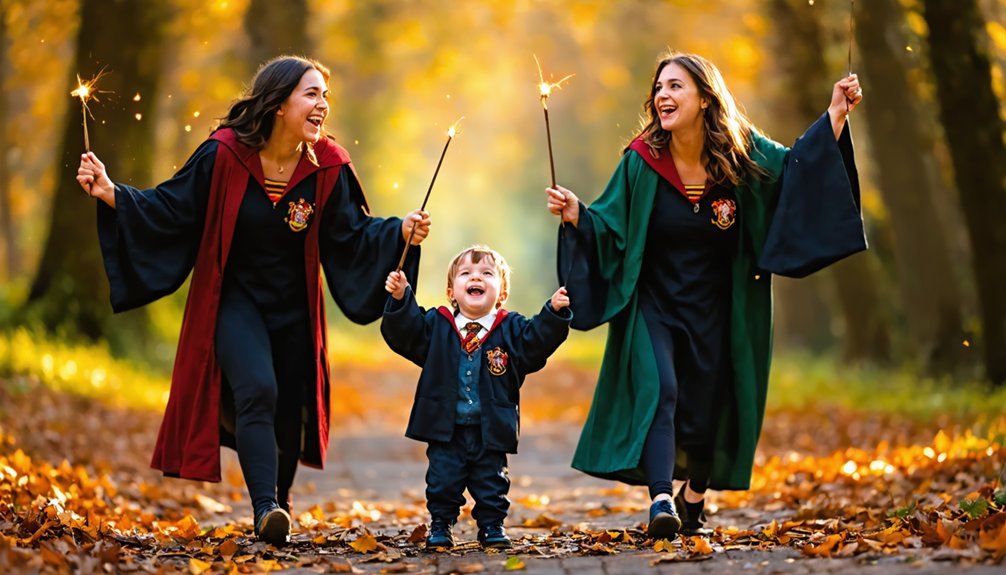 coordinated family cosplay themes