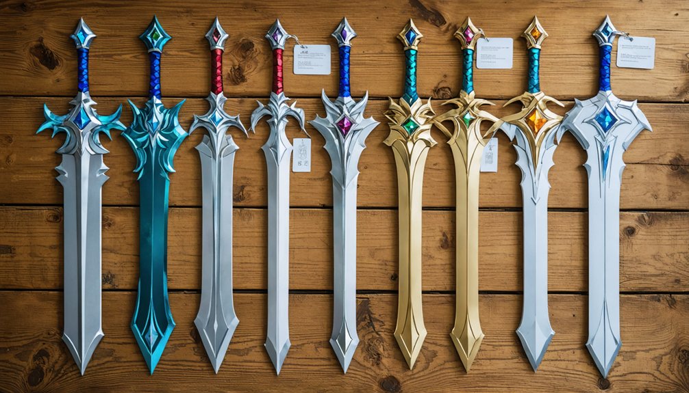 cosplay safe sword and shield