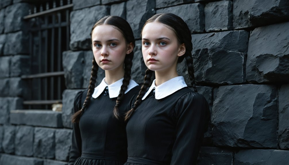 cosplay wednesday addams style