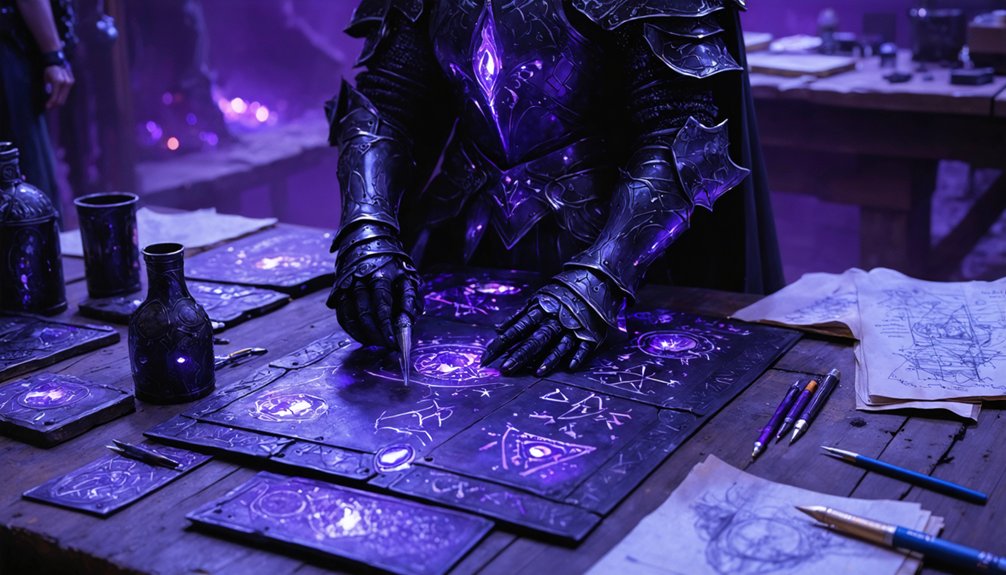 crafting dark justiciar armor