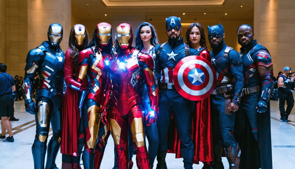 creative superhero costume combinations