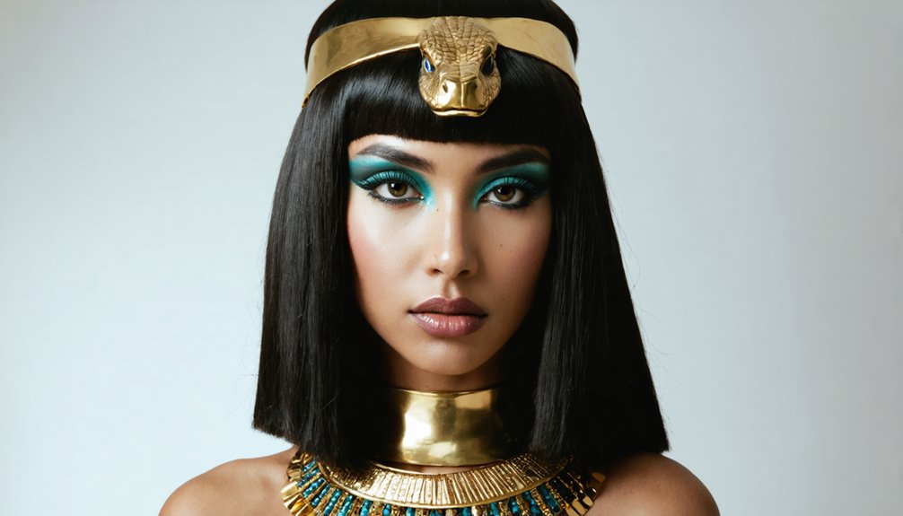 egyptian cosplay wigs headdresses makeup