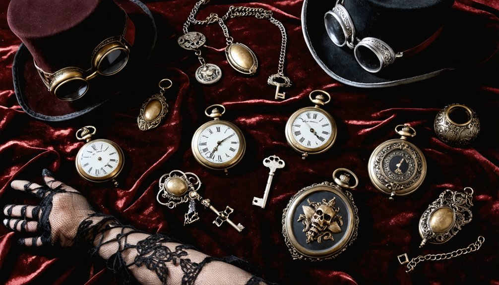 essential steampunk gothic accessories