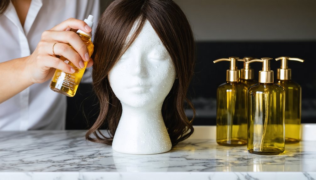 even coverage wig spray techniques