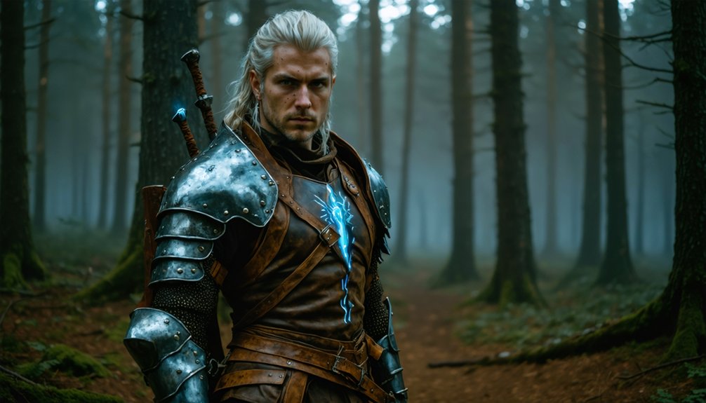 futuristic fantasy armor fusion