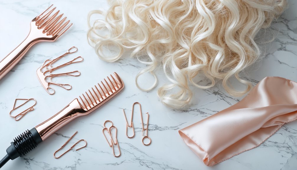 gentle styling for wigs