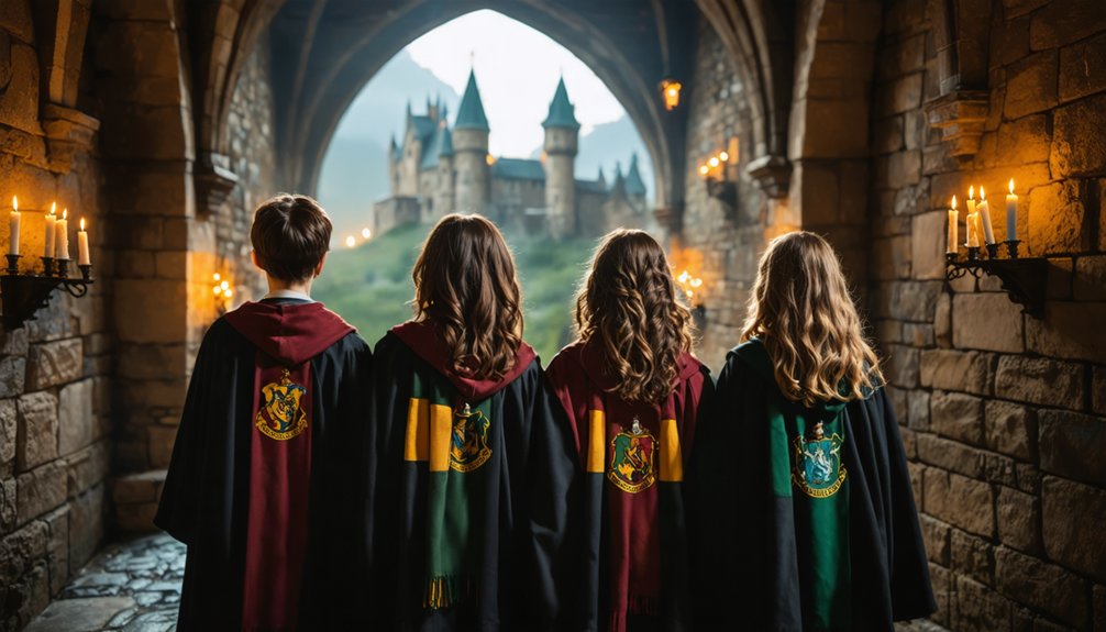 hogwarts house cosplay group
