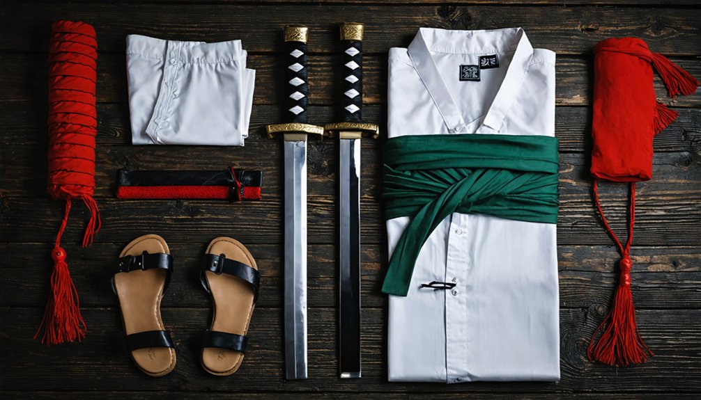 layering and sword placement