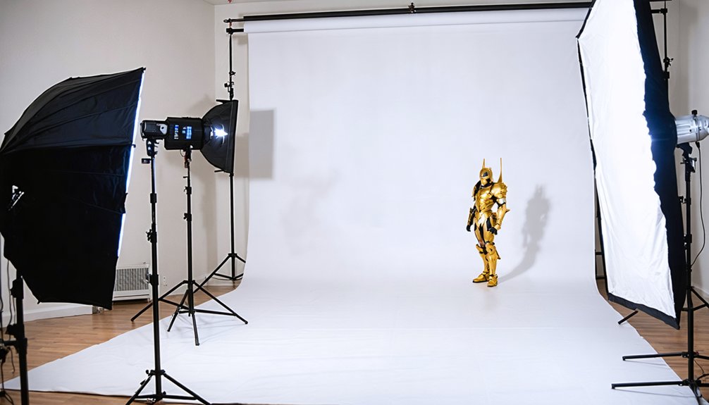 optimal indoor cosplay lighting