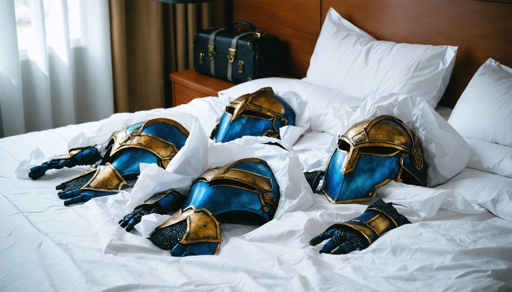 protect painted cosplay pieces