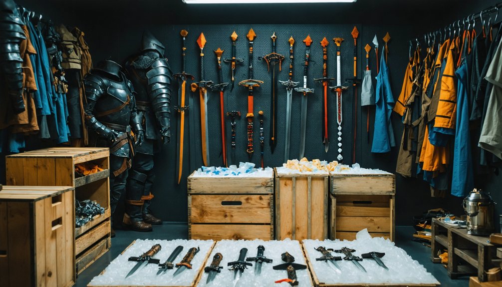 protect props from moisture