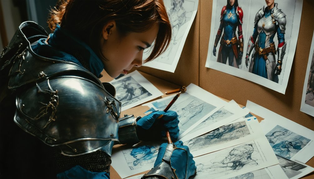 research driven costume choices