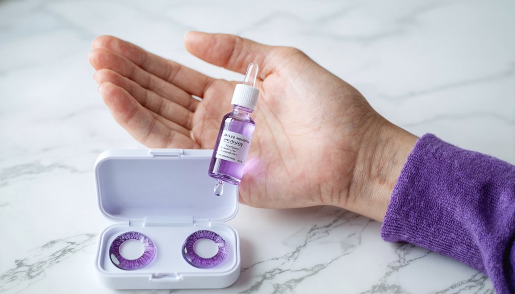 safe eye drops for contacts