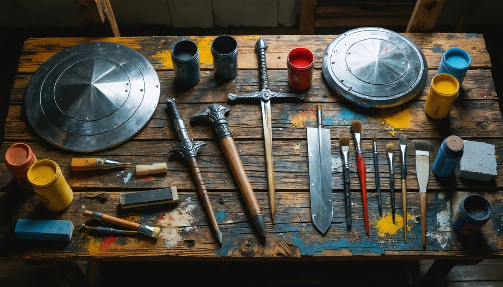 screen accurate prop finishing techniques