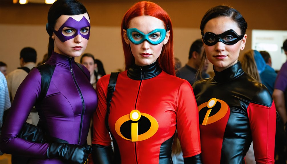 stylish incredibles superhero costumes