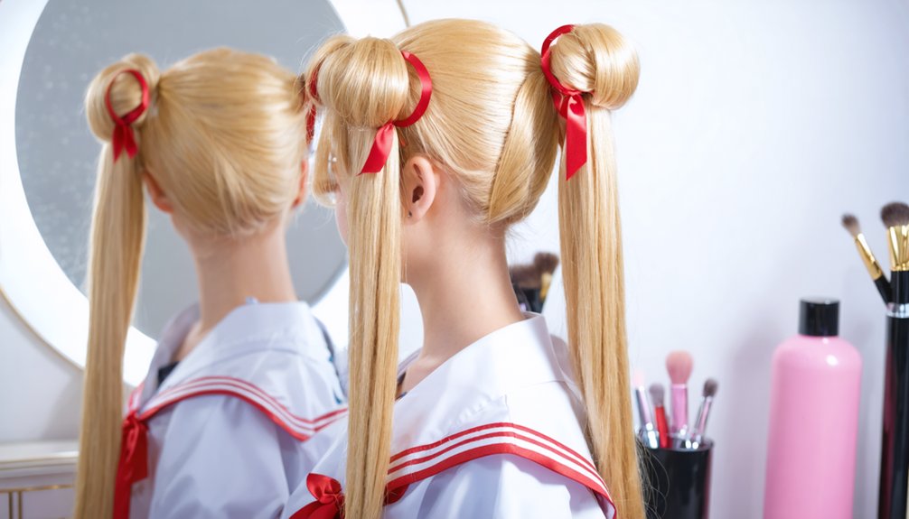 stylish sailor moon twintails