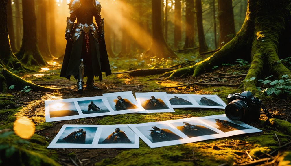 unified angles consistent aesthetic