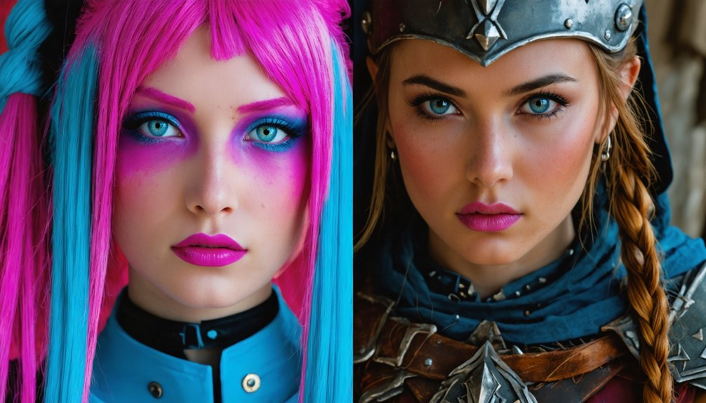 vivid vs subtle saturation