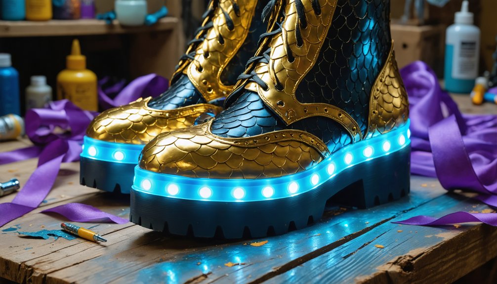 creative diy cosplay footwear