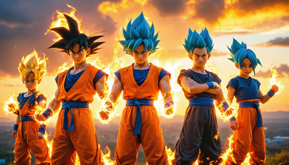 dragon ball z group cosplay