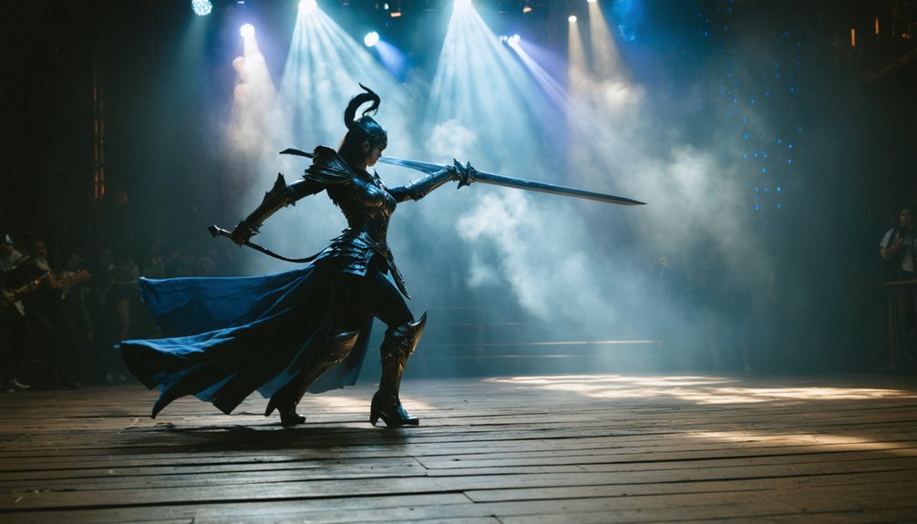 dynamic stage presence techniques