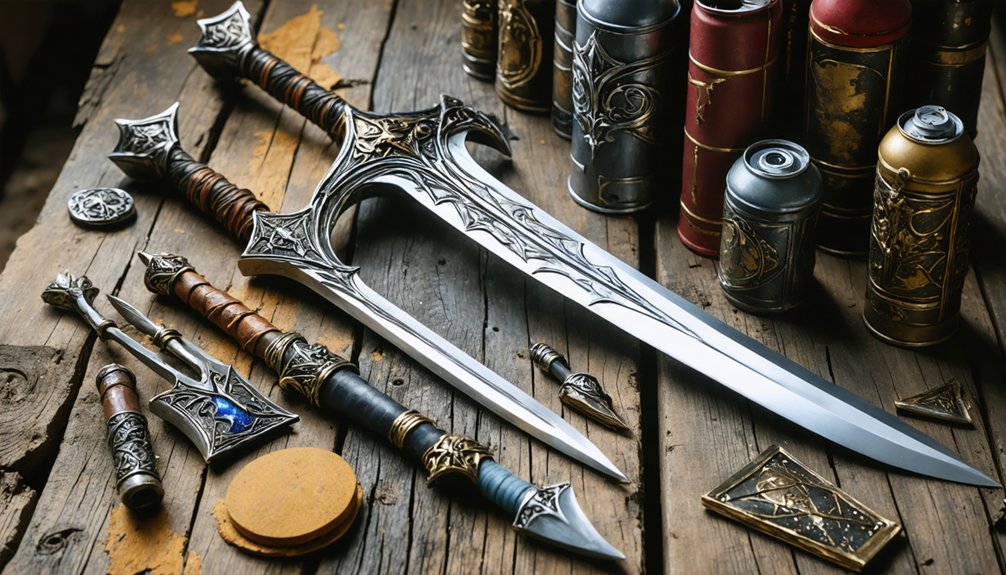 enhance props with materials