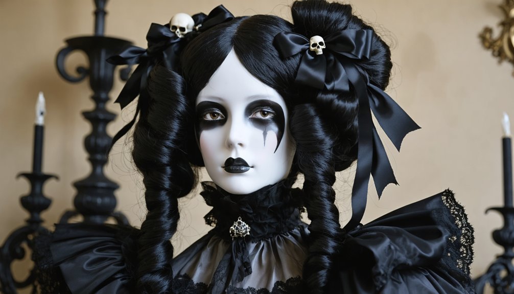 gothic lolita hair styling