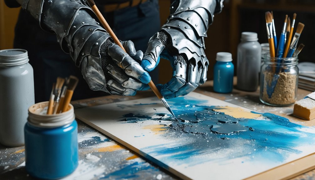 layered painting techniques enhance realism
