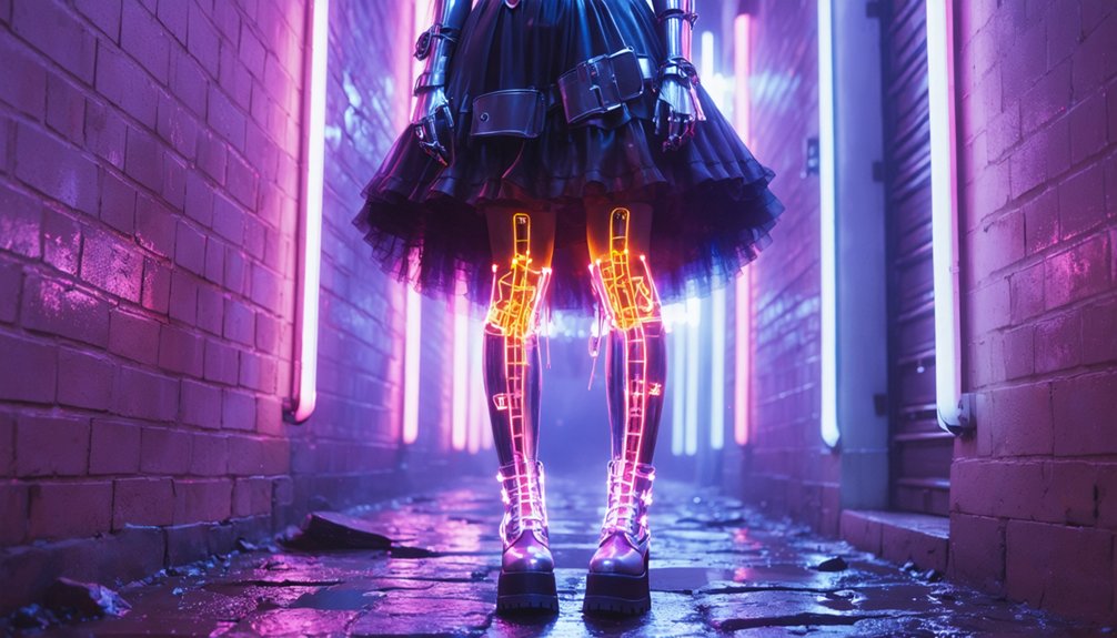 retro cyberpunk cosplay appeal