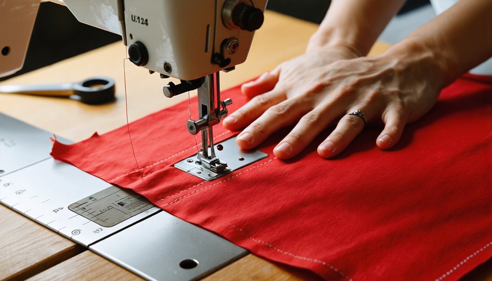 sewing precise straight seams
