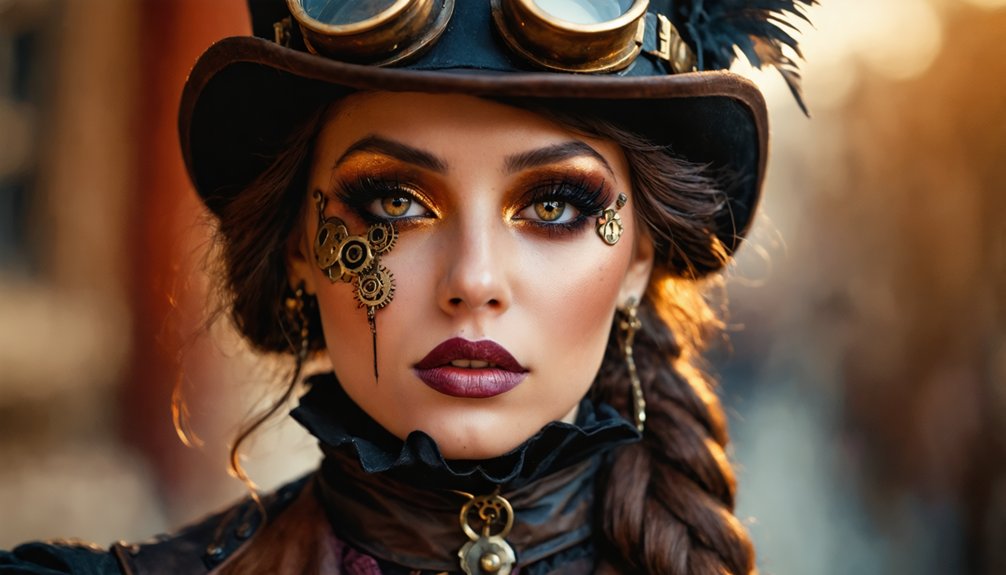 unified steampunk character aesthetic
