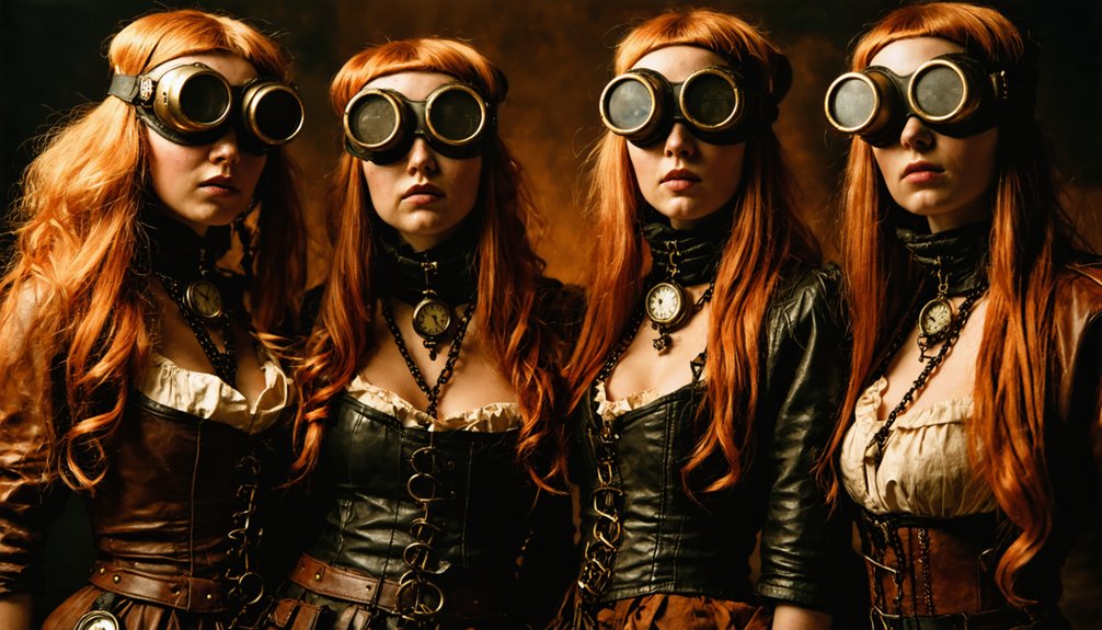 unified steampunk costume elements