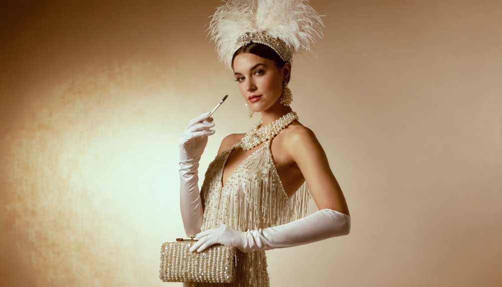 1920s flapper vintage style