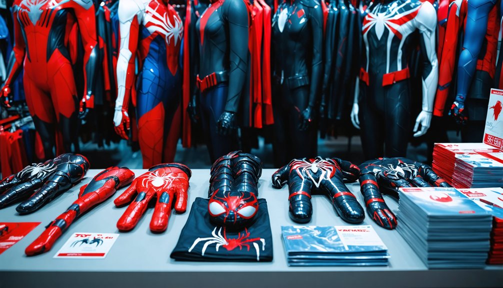 bundle spider man gear together