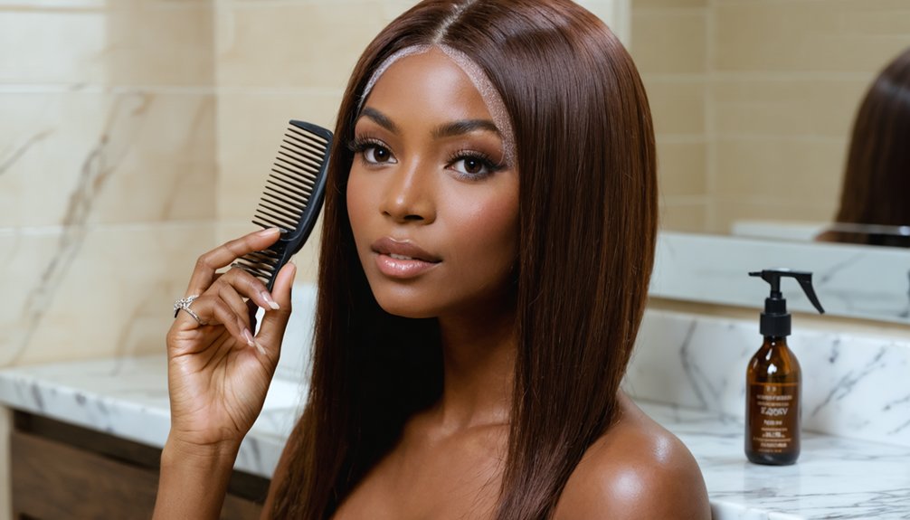 controlling wig flyaways effectively