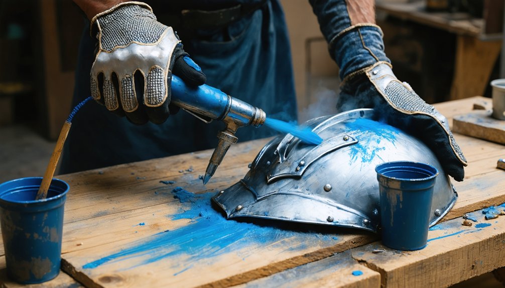 cosplay armor airbrush techniques