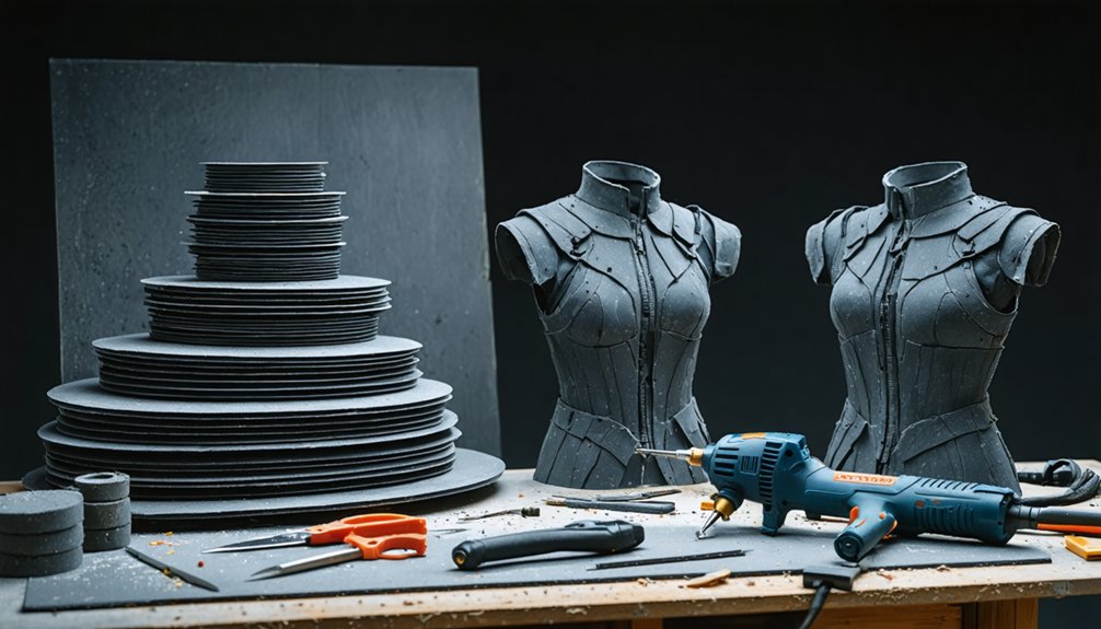 craft foam armor plates