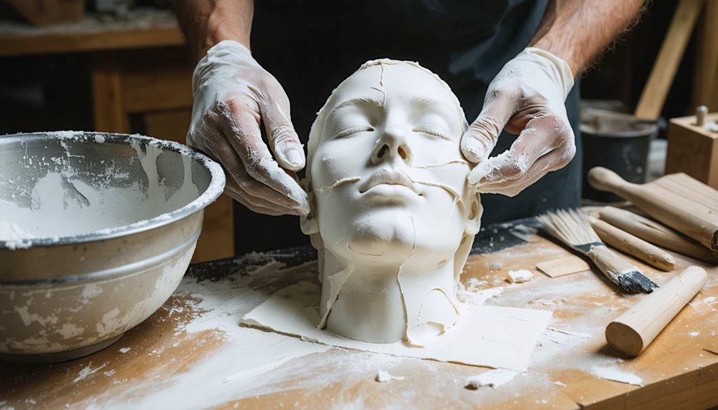 create precise plaster molds