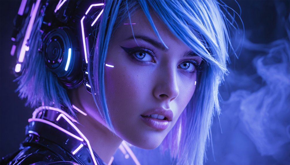cyberpunk wig styling techniques