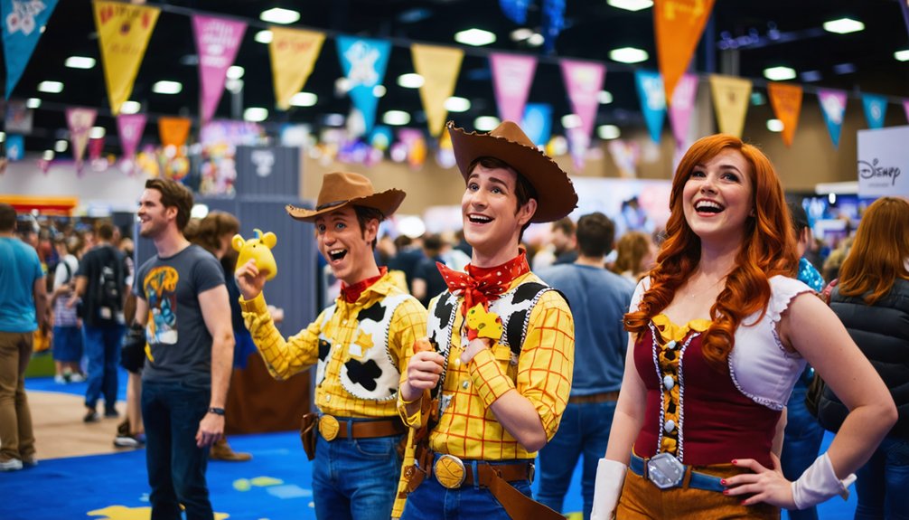 dedicated disney pixar fan zones