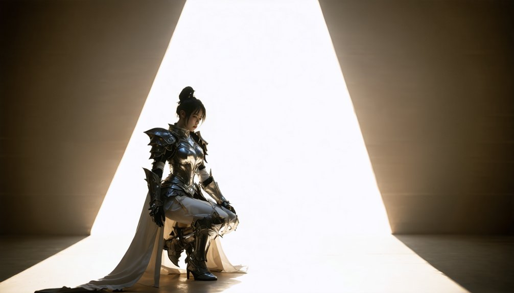 dynamic poses with triangles