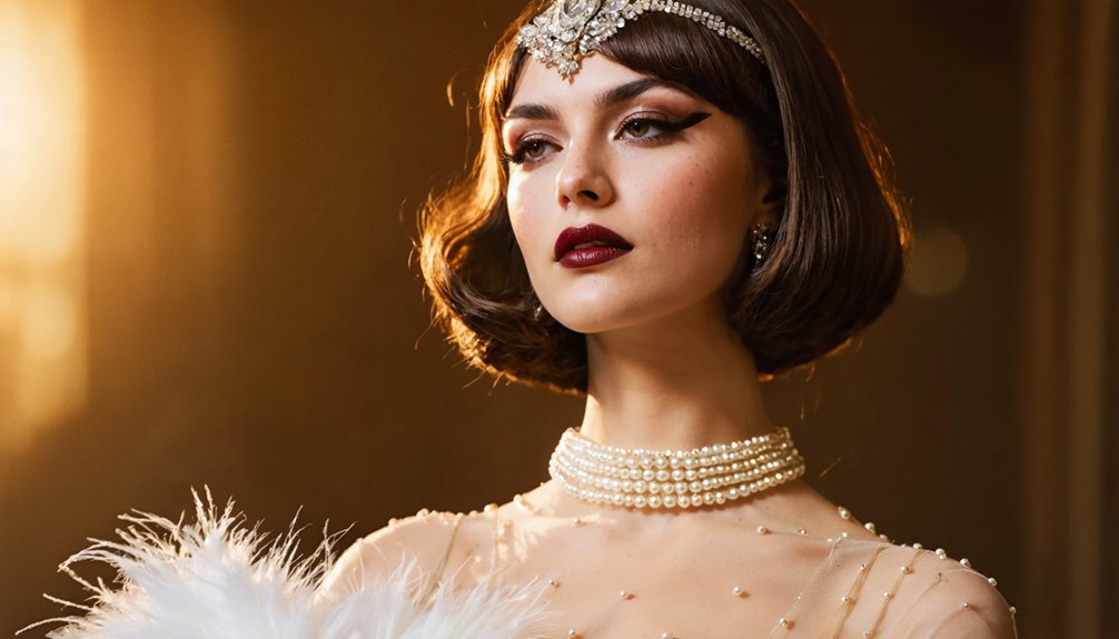 flapper bob finger waves