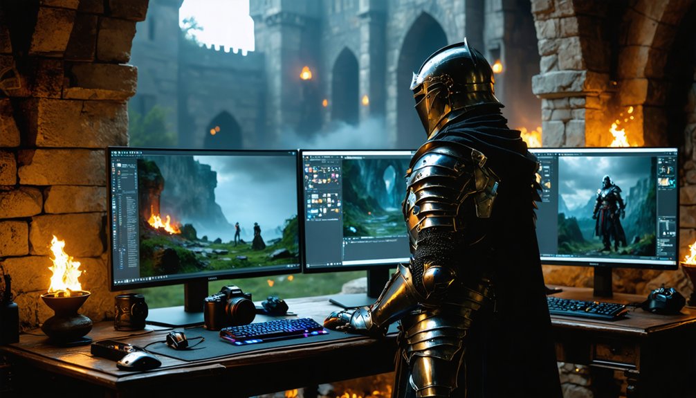 game accurate background creation