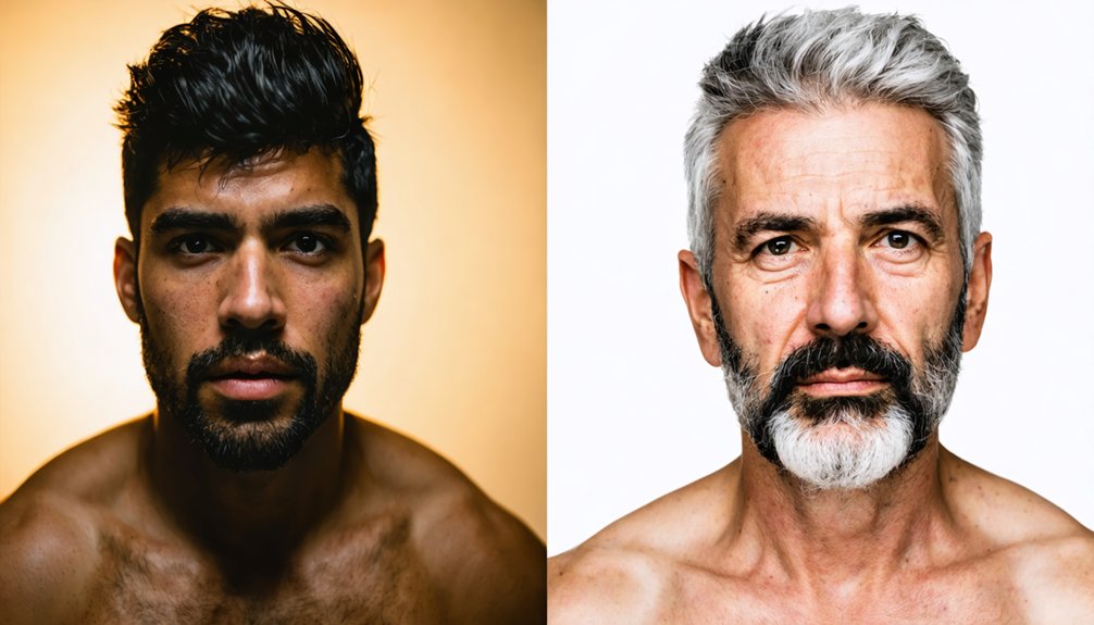 hair signals age instantly