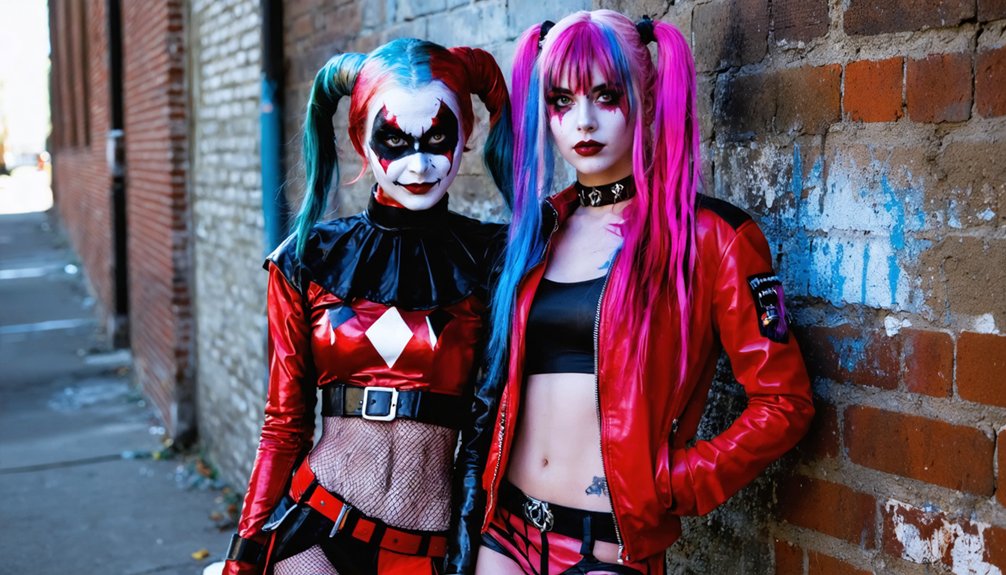harley quinn cosplay styles