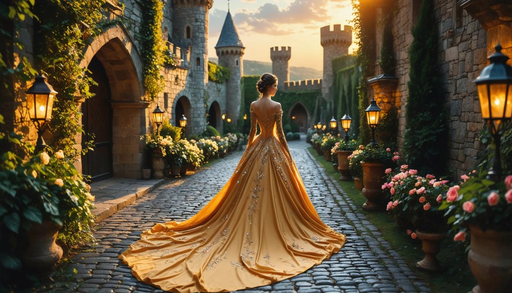 iconic castle cosplay backdrops