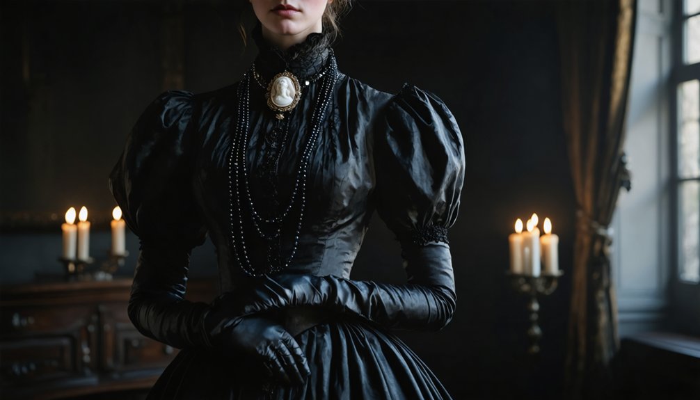 phase appropriate mourning accessories