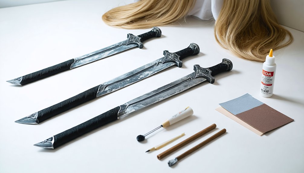safe lightweight prop knives