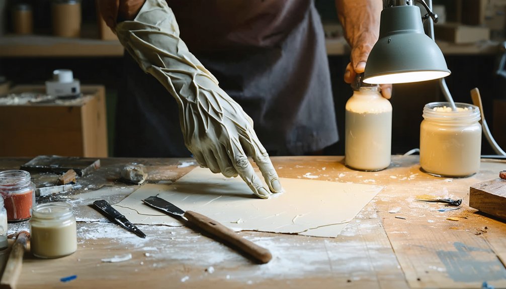 sculpting prosthetics for cosplay